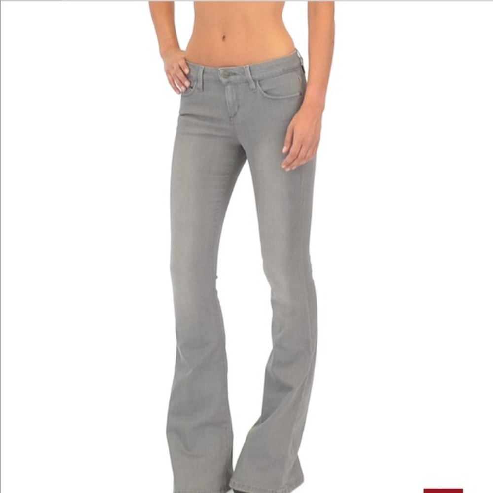 Joe’s Jeans Flare Visionaire Gray Wash Jeans